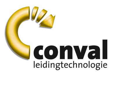 Logo van het bedrijf Conval.
