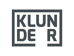Logo van het bedrijf Klunder.