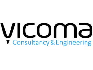 Logo van het bedrijf Vicoma.