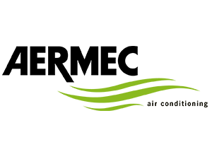 Logo van het bedrijf Aermec.