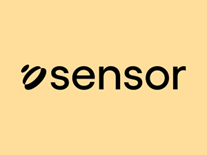 Logo van het bedrijf Sensor.