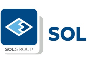 Logo van het bedrijf Sol.