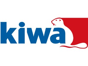 Logo van het bedrijf Kiwa.