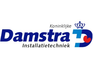 Logo van het bedrijf Damstra.