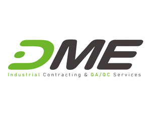 Logo van het bedrijf DME.