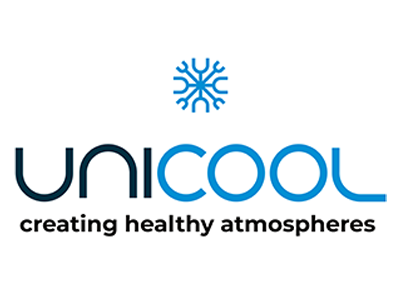 Logo van het bedrijf Unicool.