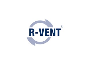 Logo van het bedrijf R Vent.