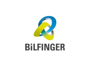 Logo van het bedrijf Bilfinger.