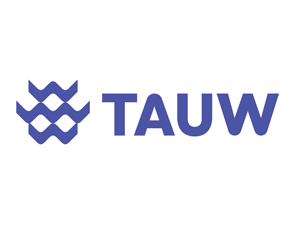 Logo van het bedrijf Tauw.