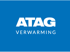 Logo van het bedrijf Atag.