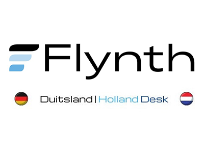 Logo van het bedrijf Flynth.