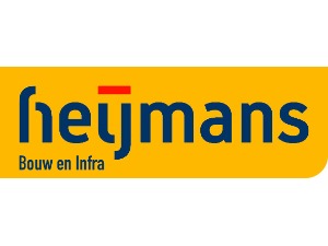 Logo van het bedrijf Heijmans.