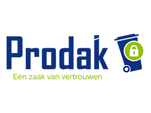 Logo van het bedrijf Prodak.