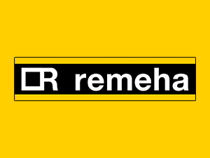 Logo van het bedrijf Remeha.