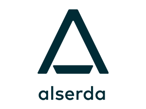 Logo van het bedrijf Alserda.